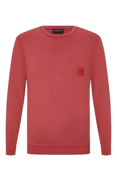 Мужской хлопковый свитшот EMPORIO ARMANI, арт. EM000522/AF10786