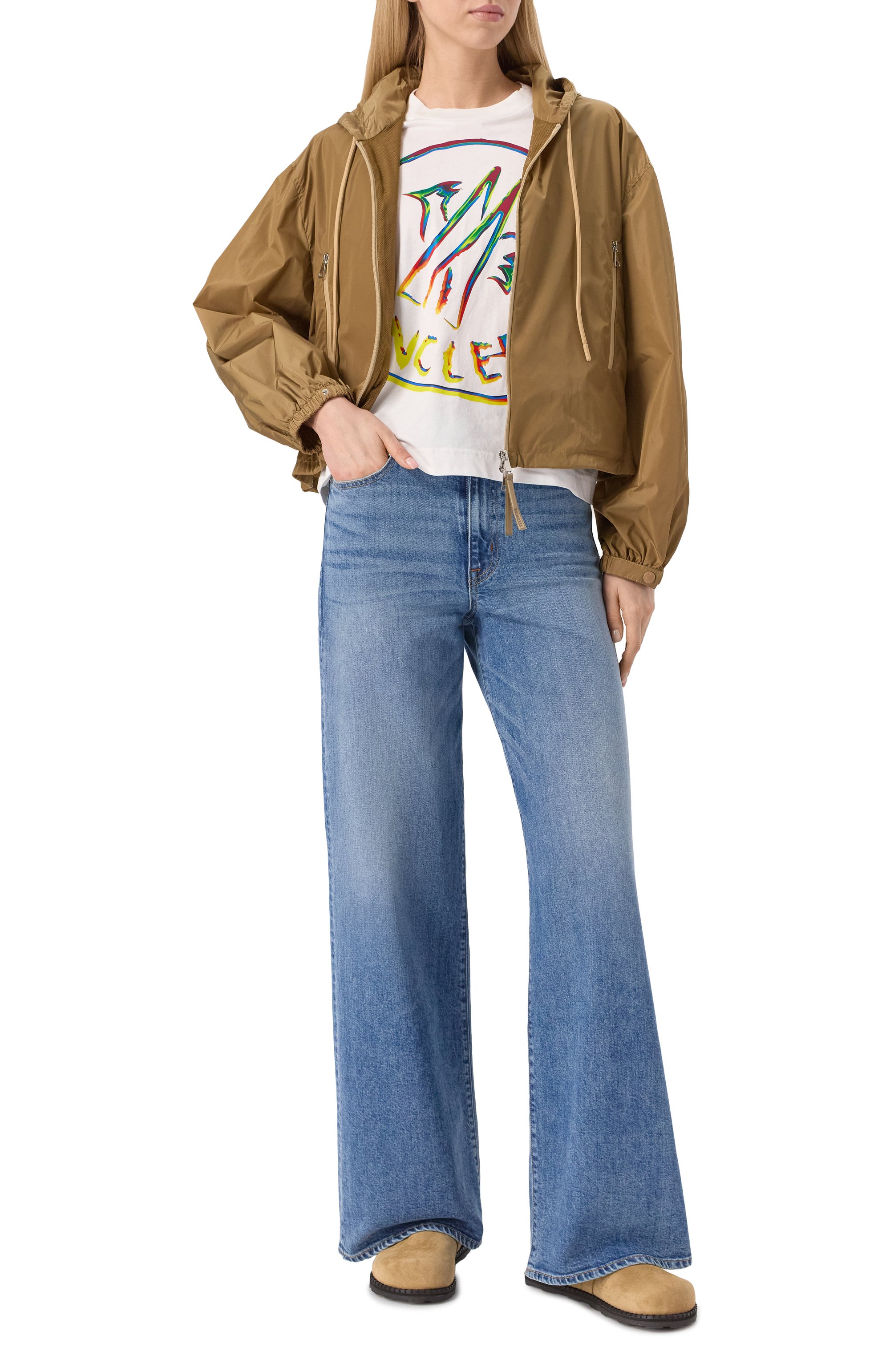 Хлопковая футболка MONCLER, арт. 8C00026/899SP, фото 2