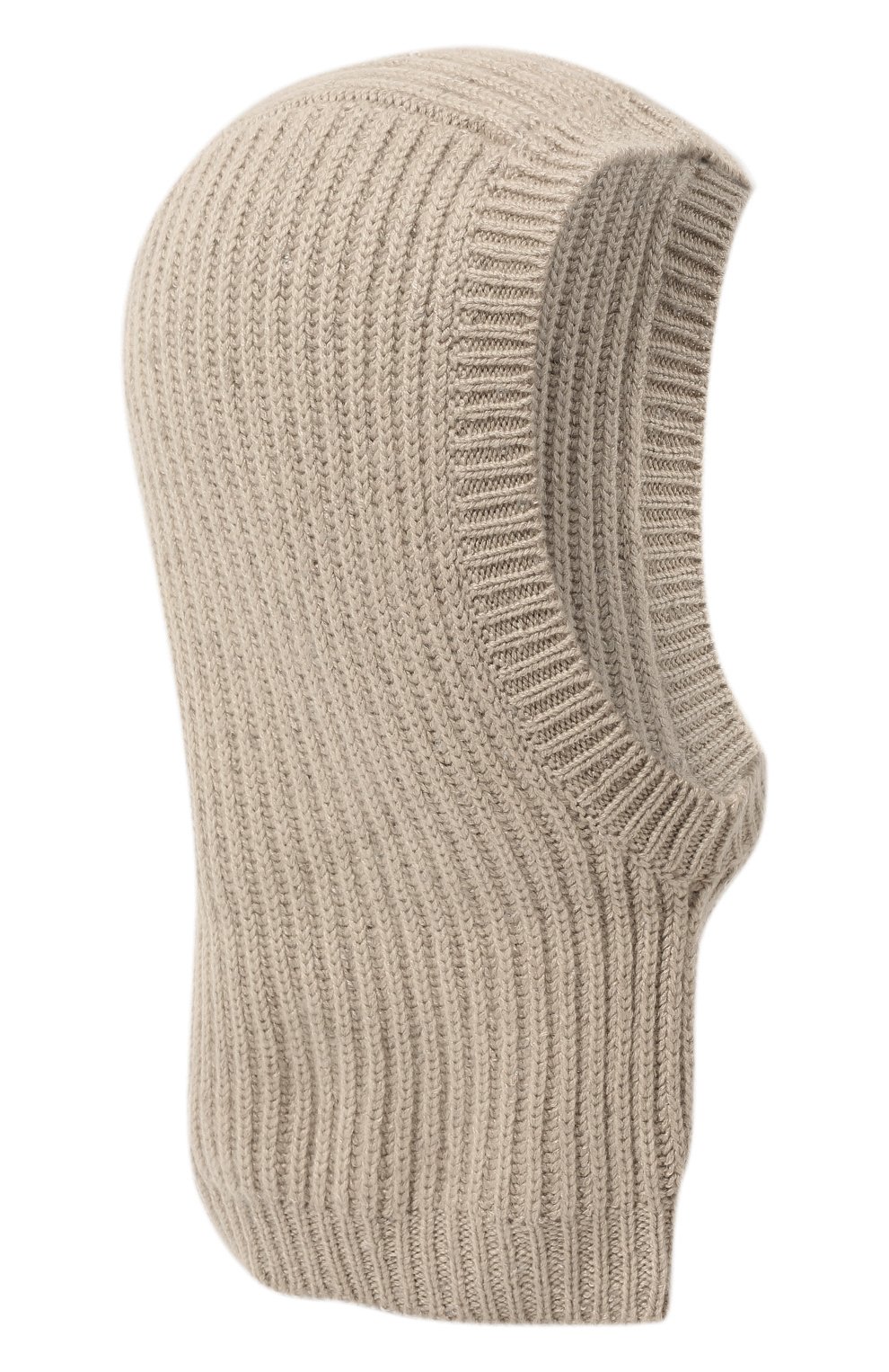 Балаклава из кашемира и шелка BRUNELLO CUCINELLI светло-бежевого цвета по цене 59950 руб., арт. M71505199, фото 1 Балаклава из кашемира и шелка BRUNELLO CUCINELLI, арт. M71505199, фото 1