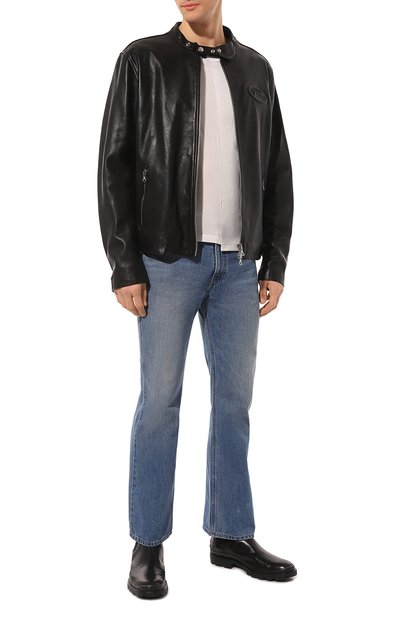 Кожаная куртка DIESEL, арт. A08598/0AJIR, фото 2