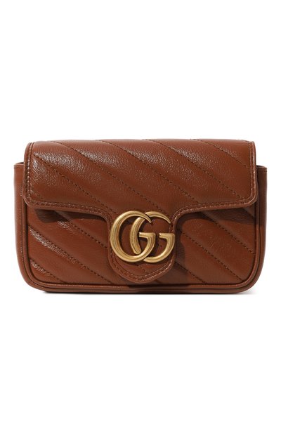 Сумка gg marmont super mini GUCCI, арт. 476433 0OLFT, фото 1