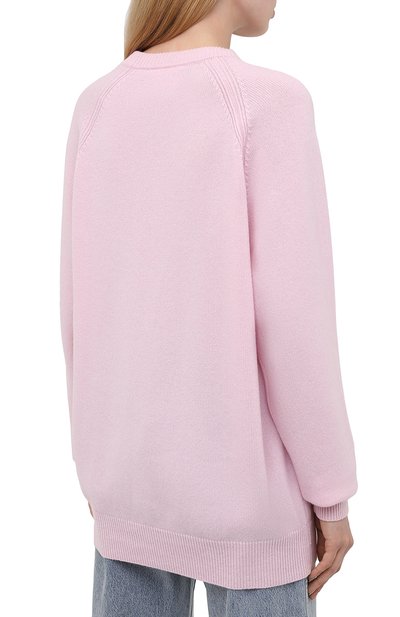 Кашемировый пуловер GIVENCHY розового цвета по цене 120500 руб., арт. BW90CM4Z9K, фото 4 Кашемировый пуловер GIVENCHY, арт. BW90CM4Z9K, фото 4
