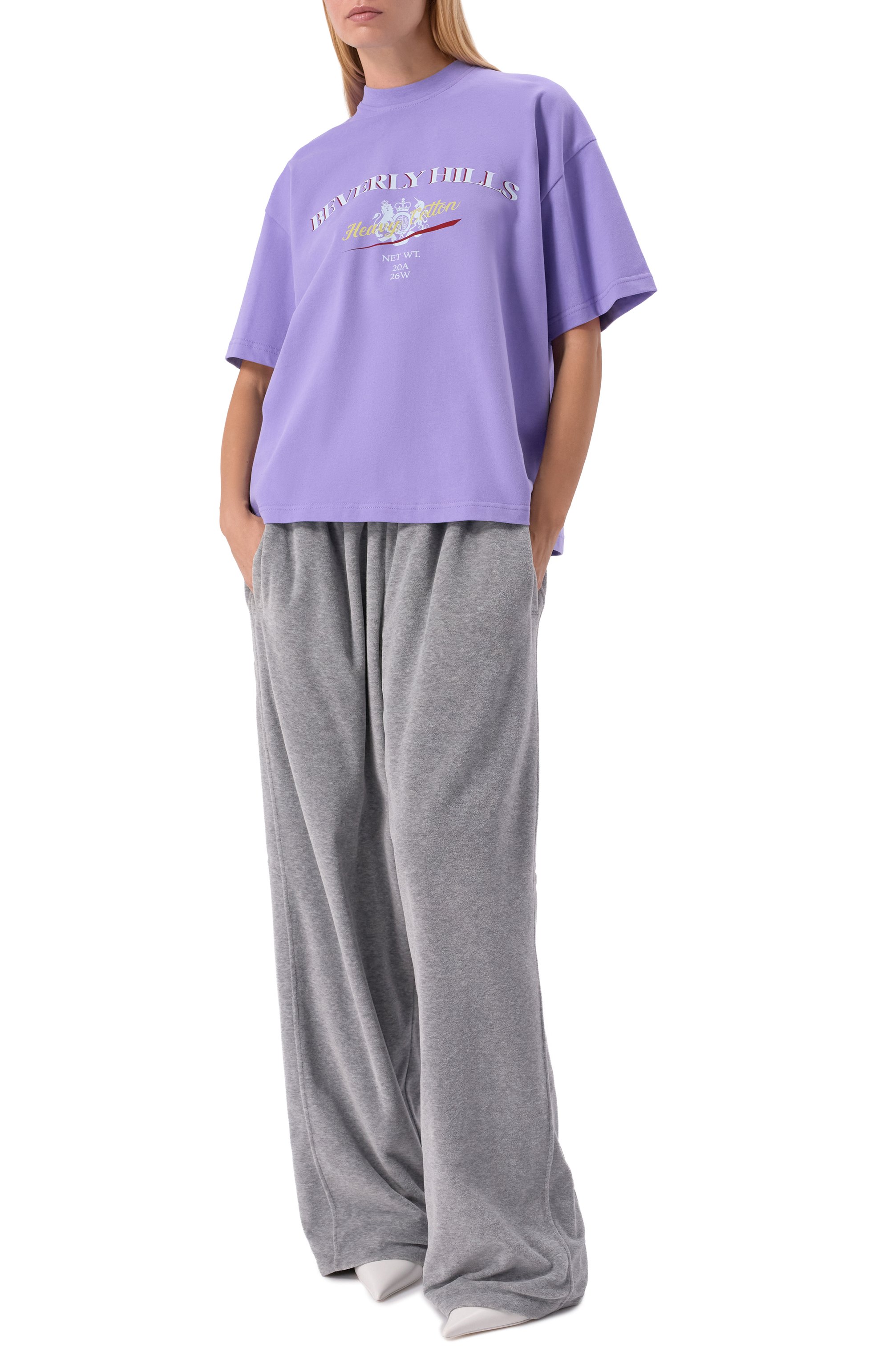 Хлопковая футболка PLANTA ROSA, арт. PR/T02/BEVERLY-PARADISE/220VELVET, фото 5