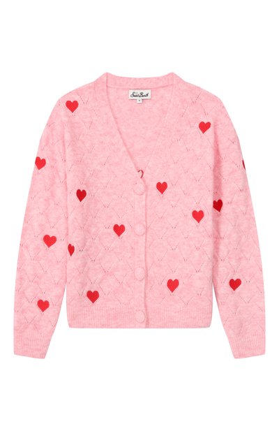 Кардиган из шерсти и вискозы MC2 SAINT BARTH, арт. DNN0002-02152I/DIANNE JR DIAM0NDS ALPACA