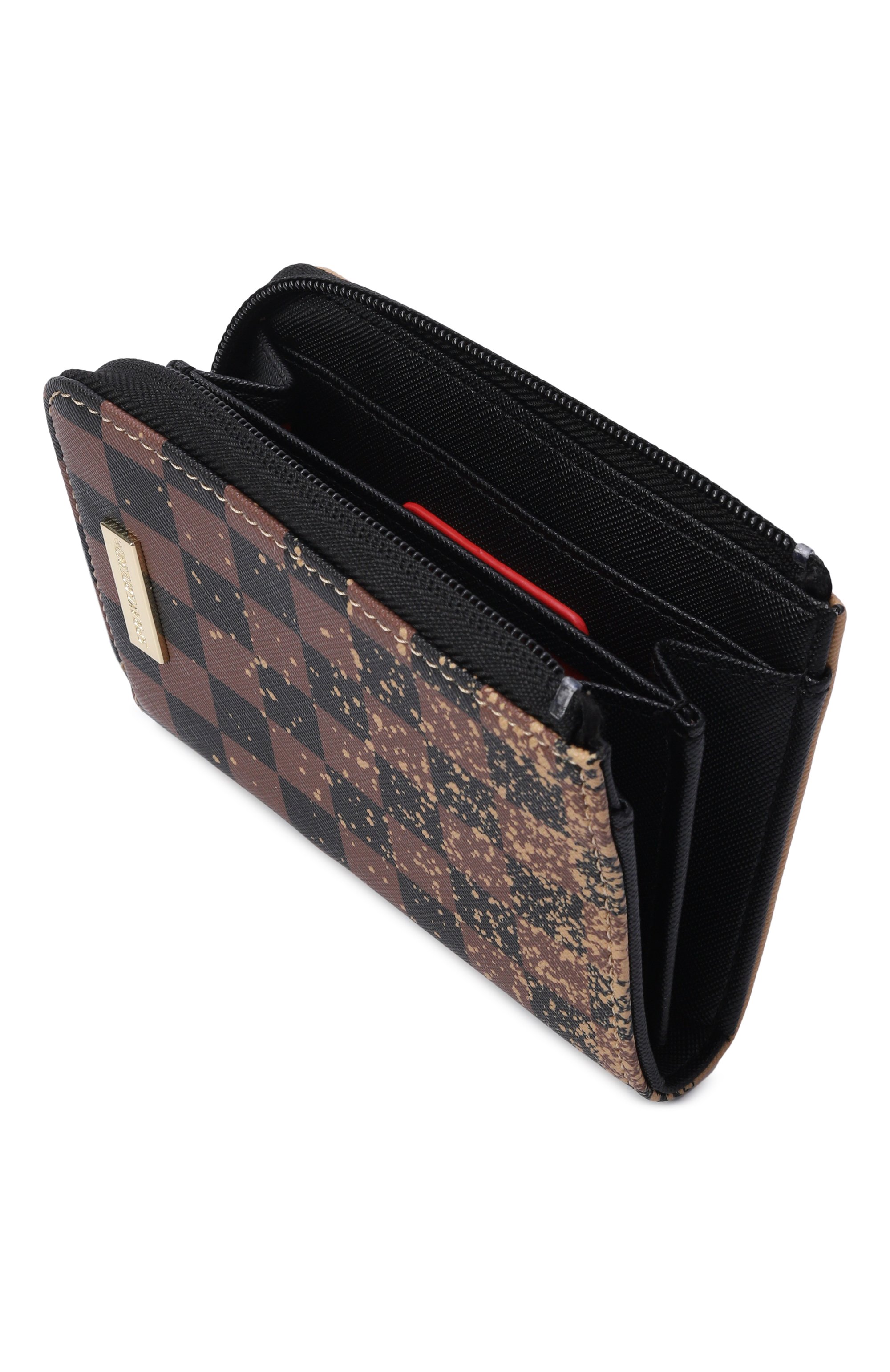 Кошелек henny spritz SPRAYGROUND коричневого цвета по цене 8800 руб., арт. 910W8942NSZ/HENNY SPRITZ WALLET, фото 3 Кошелек henny spritz SPRAYGROUND, арт. 910W8942NSZ/HENNY SPRITZ WALLET, фото 3