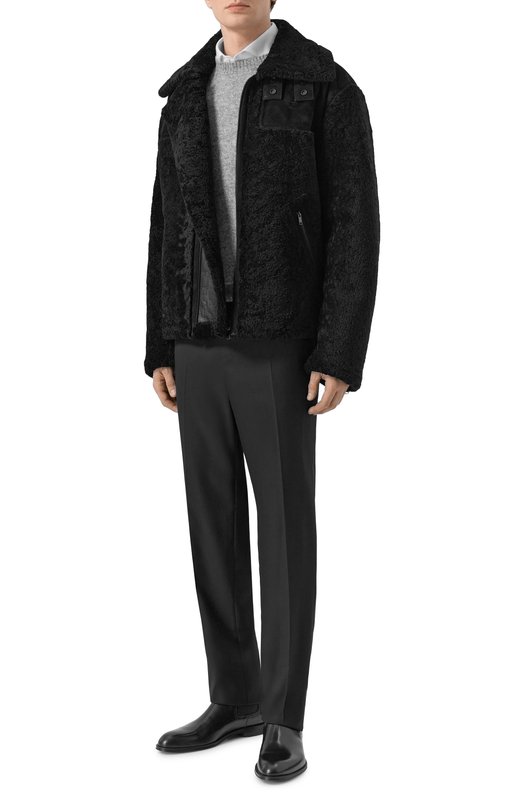 Дубленка из овчины MVST M25.1MM.0002/AFRICA Чёрный  M25.1MM.0002/AFRICA Фото 2