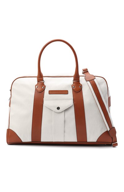 Сумка BRUNELLO CUCINELLI белого цвета по цене 457500 руб., арт. MBTHU394, фото 5 Сумка BRUNELLO CUCINELLI, арт. MBTHU394, фото 5