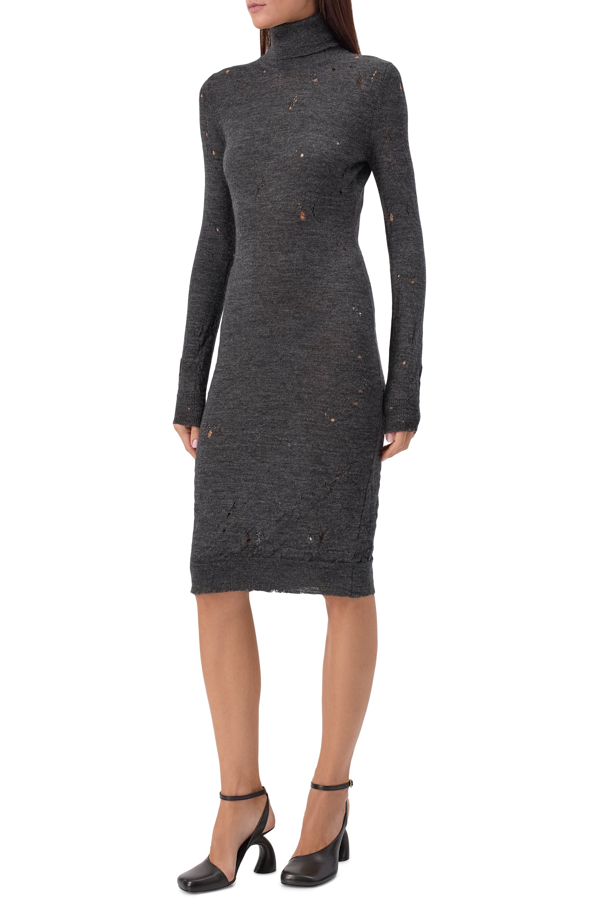 Шерстяное платье MM6, арт. S52DD0073/M13134, фото 3