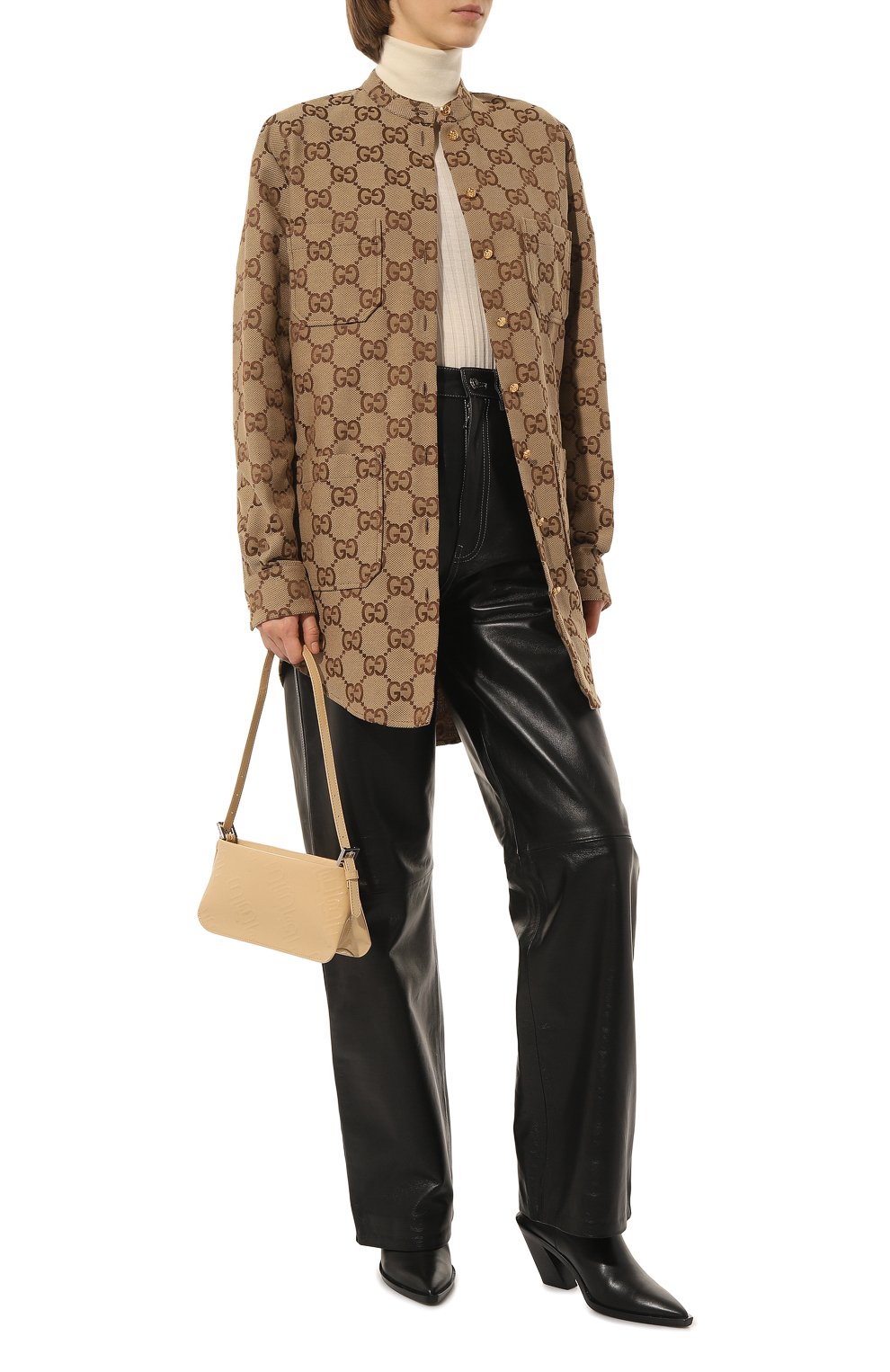 Шерстяная водолазка GUCCI, арт. 501356 X1567, фото 2