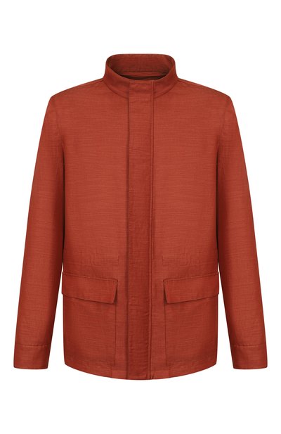 Мужская парка изо льна и шерсти MVST, арт. M26.CSM.J405/M0020-LINEN/W00L
