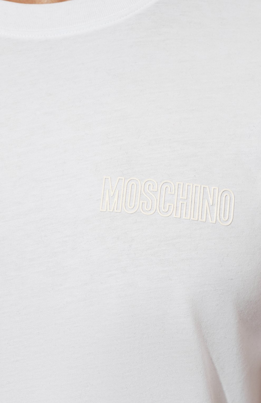 Хлопковая футболка MOSCHINO, арт. A0712/7041, фото 5