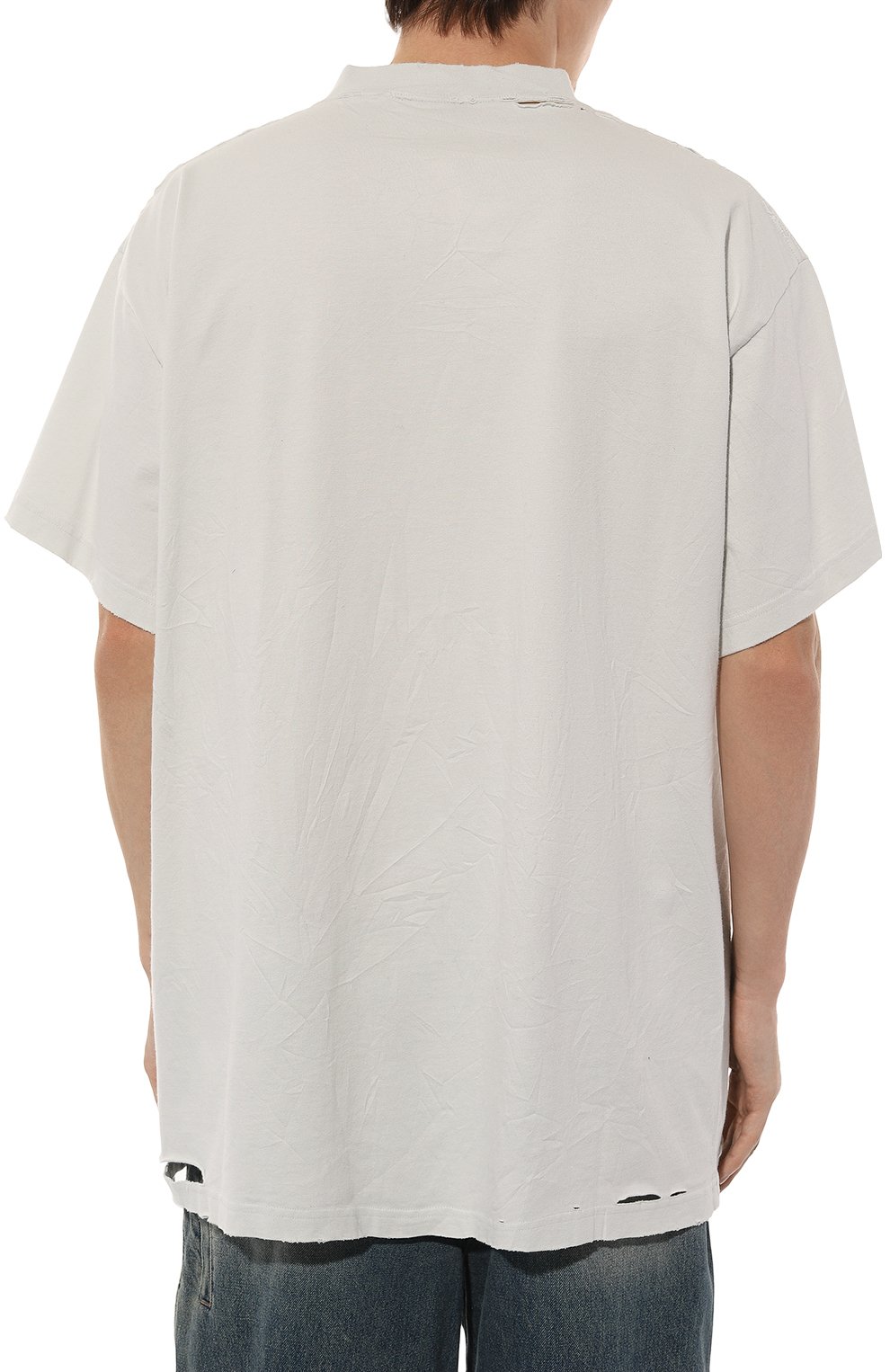 Хлопковая футболка BALENCIAGA, арт. 787349/TRVC9, фото 4