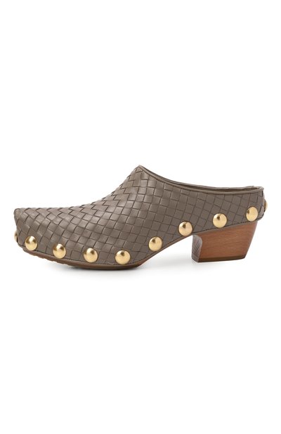 Кожаные клоги gondola BOTTEGA VENETA, арт. 871591/V2ED0, фото 4