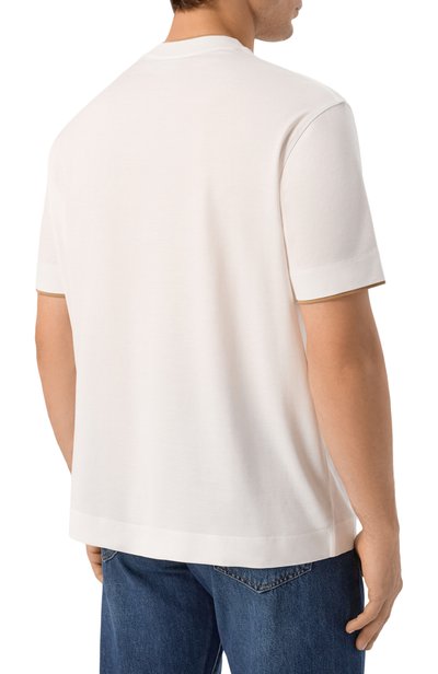 Футболка из лиоцелла и хлопка EMPORIO ARMANI, арт. EM006766/AF10017, фото 4