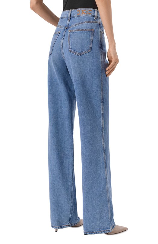 Джинсы Palazzo Kiton DJ60103K0509H05 Голубой  DJ60103K0509H05 Фото 4