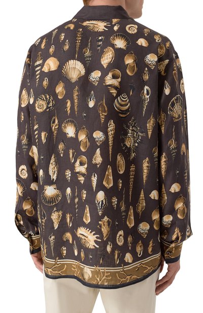 Льняная рубашка DOLCE & GABBANA, арт. G5NK0T/FP4NS, фото 4