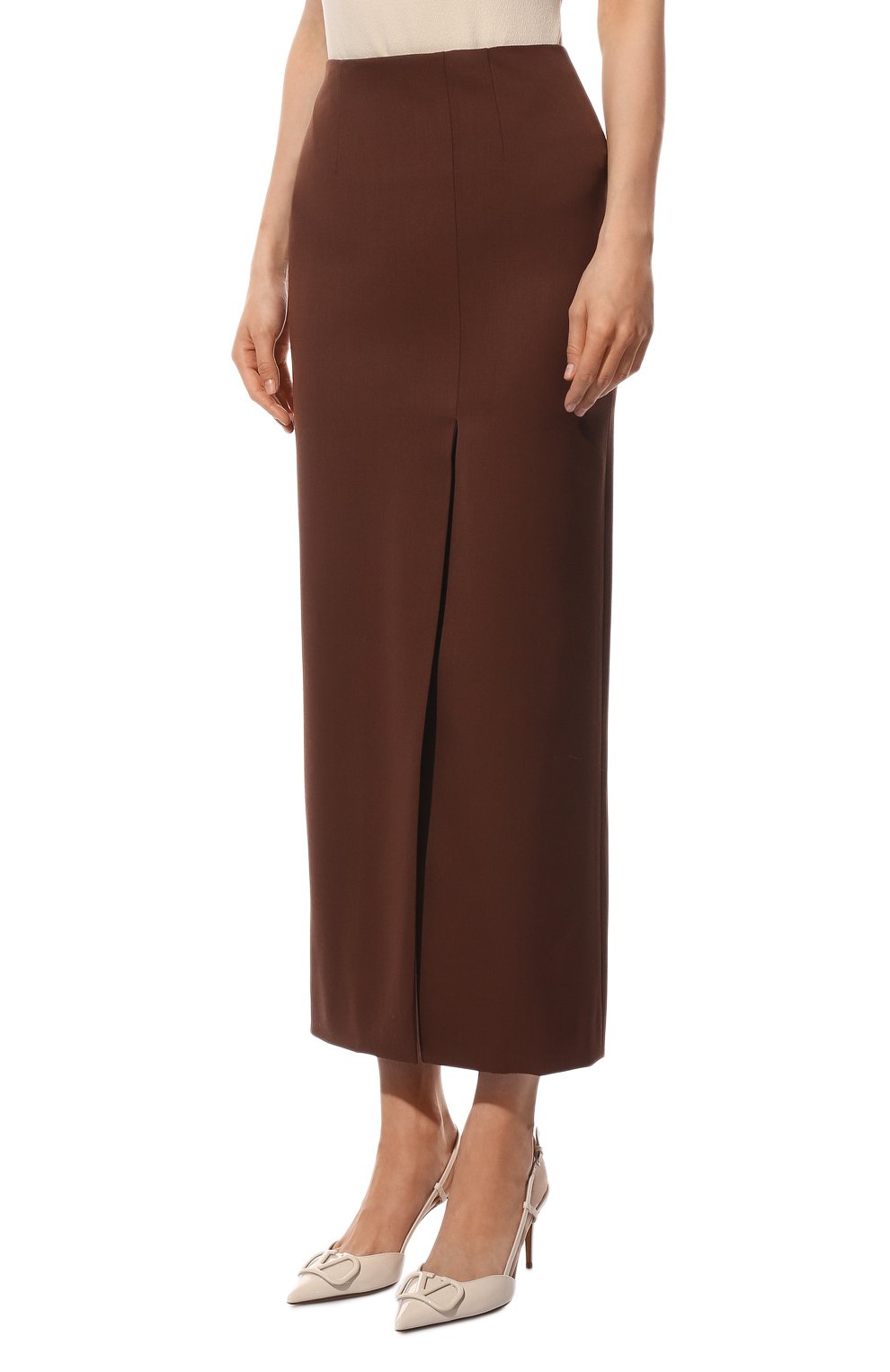 Шерстяная юбка VALENTINO, арт. XB3RA8H06W5, фото 3