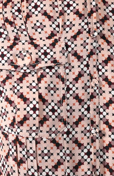 Шелковое платье BOTTEGA VENETA розового цвета по цене 466500 руб., арт. 538556/VEZF0, фото 5 Шелковое платье BOTTEGA VENETA, арт. 538556/VEZF0, фото 5