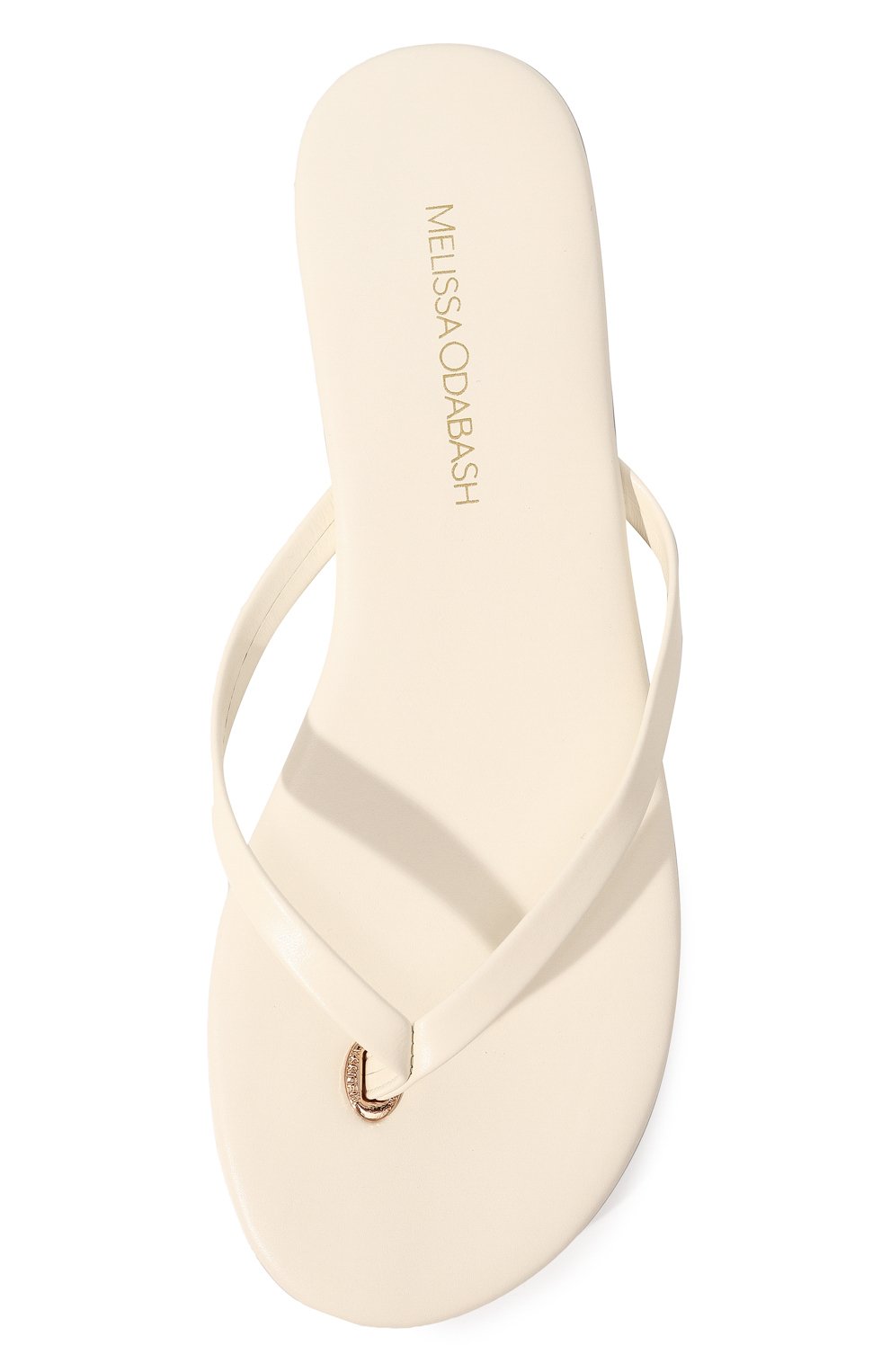 Кожаные шлепанцы MELISSA ODABASH, арт. SANDALS, фото 6