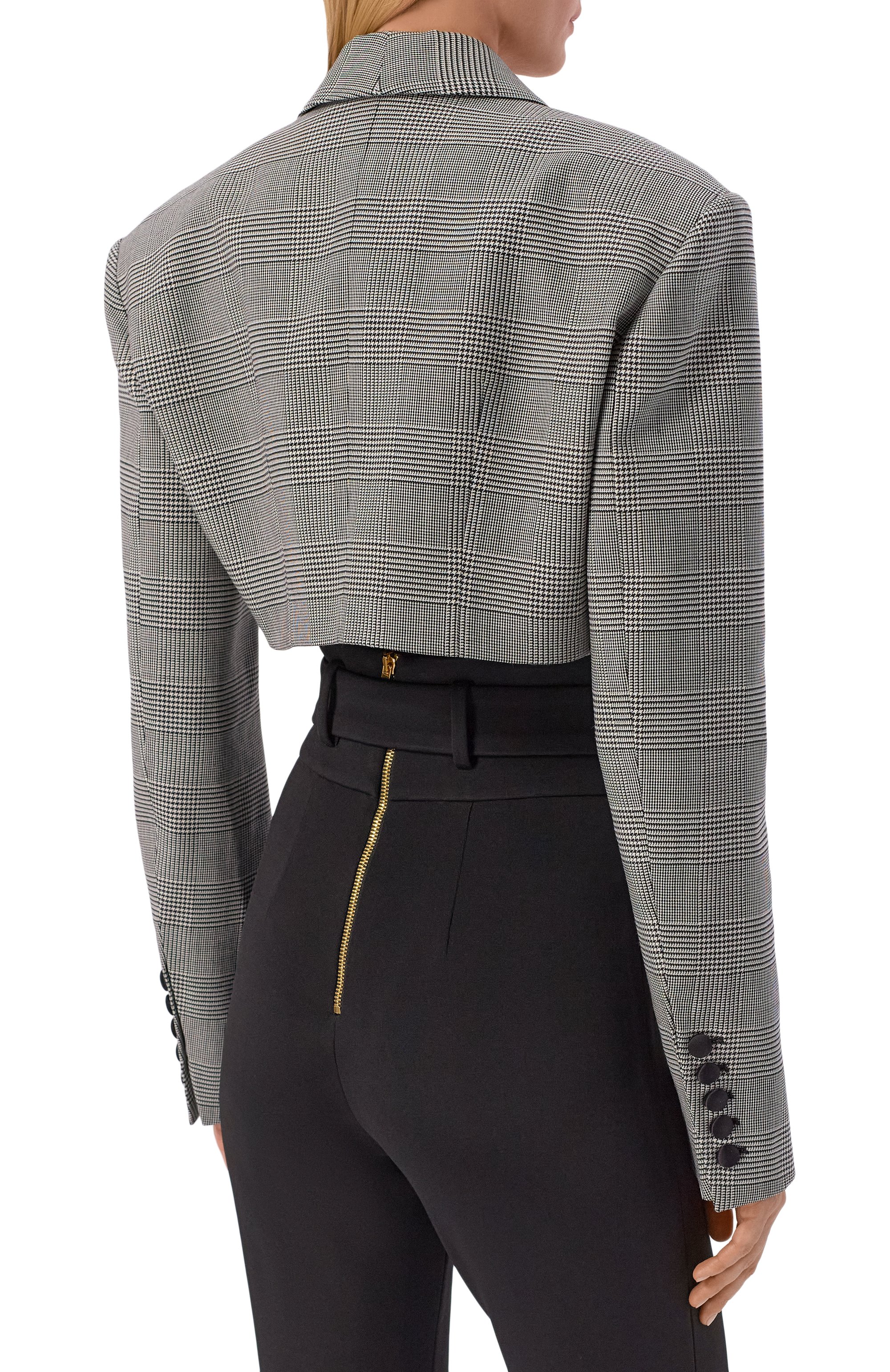 Шерстяной жакет BALMAIN, арт. GF1SD260/WD31, фото 4