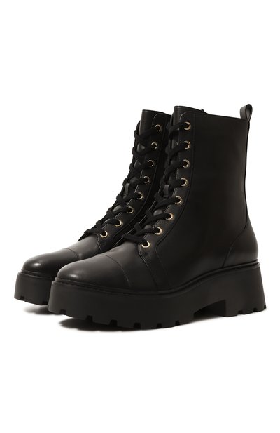 Женские кожаные ботинки blake MICHAEL MICHAEL KORS, арт. 40T4BKFE6L