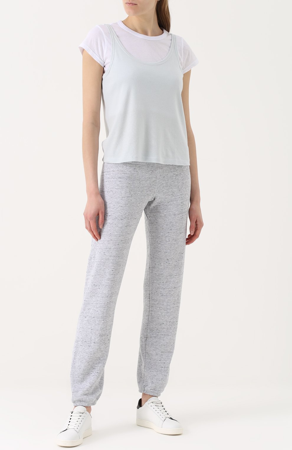 Футболка прямого кроя с круглым вырезом MONROW, арт. HT0389, фото 2