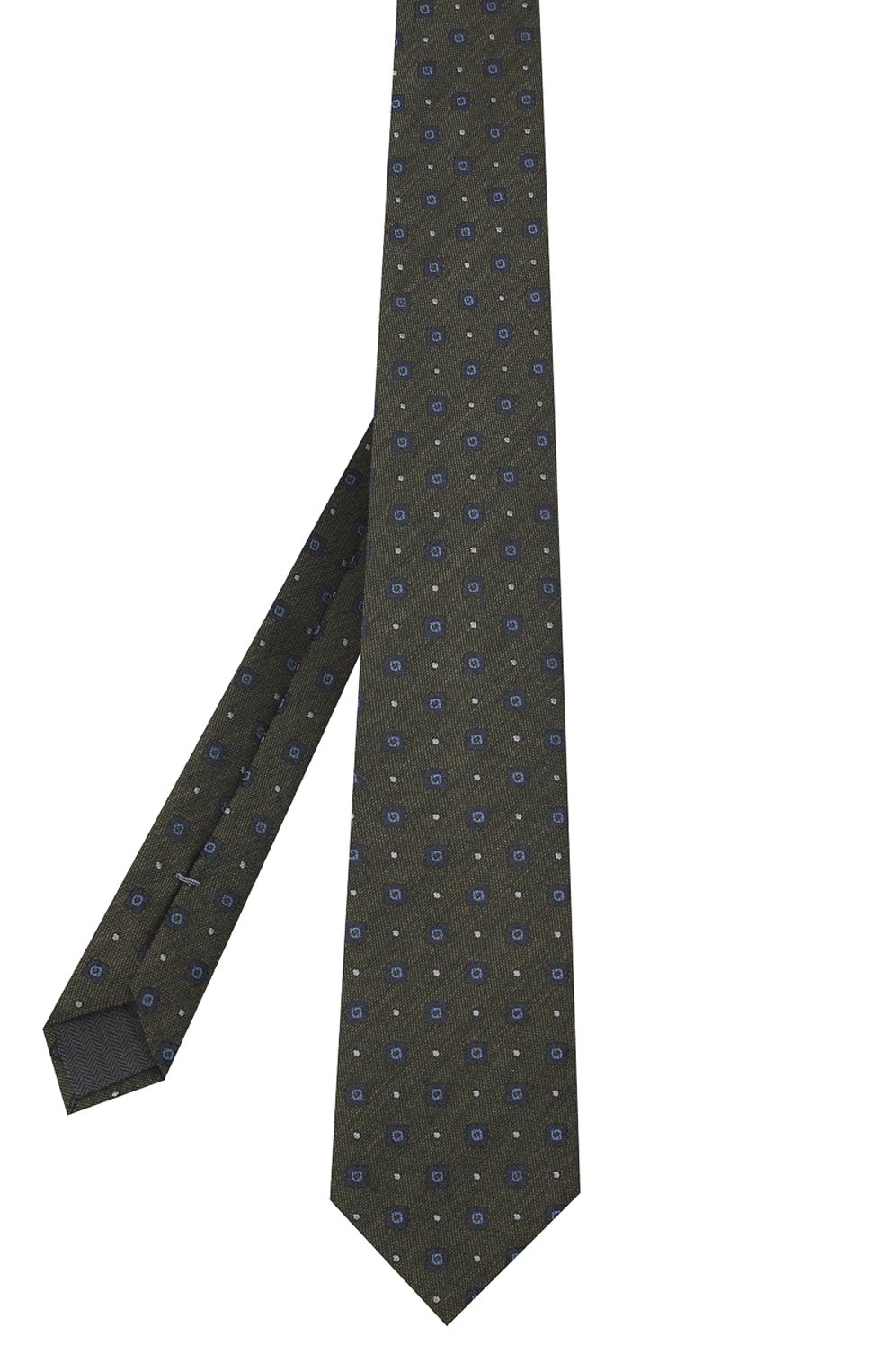 Галстук из шелка и шерсти ZEGNA, арт. Z8E30/18H, фото 2