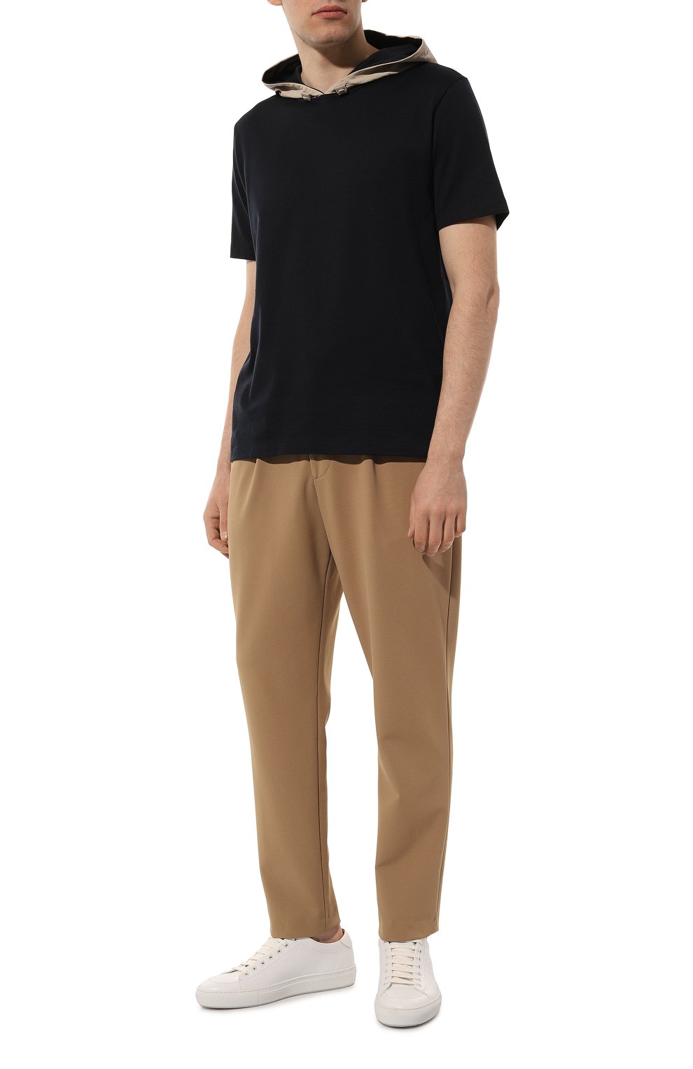 Хлопковое худи ELEVENTY PLATINUM, арт. G75TSHG18 TES0G214, фото 2