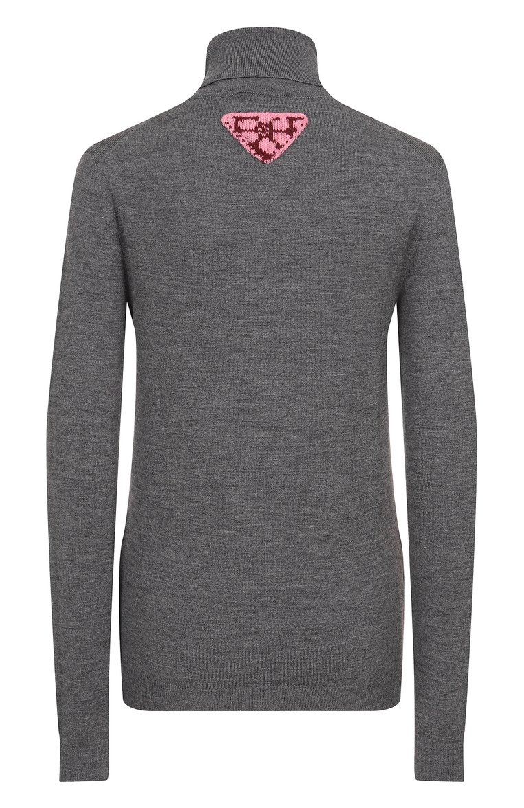 Шерстяная водолазка PRADA, арт. P26421-1ZUE-F0H1K, фото 2