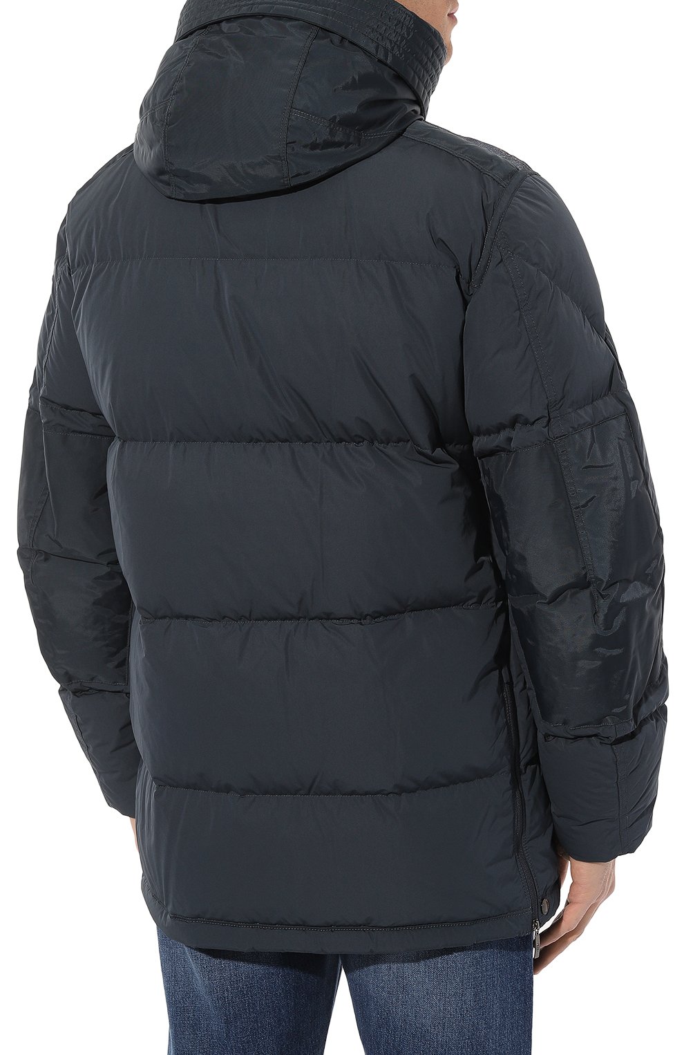 Пуховик PARAJUMPERS синего цвета по цене 127500 руб., арт. PMPUHF03, фото 4 Пуховик PARAJUMPERS, арт. PMPUHF03, фото 4