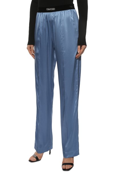 Шелковые брюки TOM FORD, арт. PAW397-FAX881, фото 3