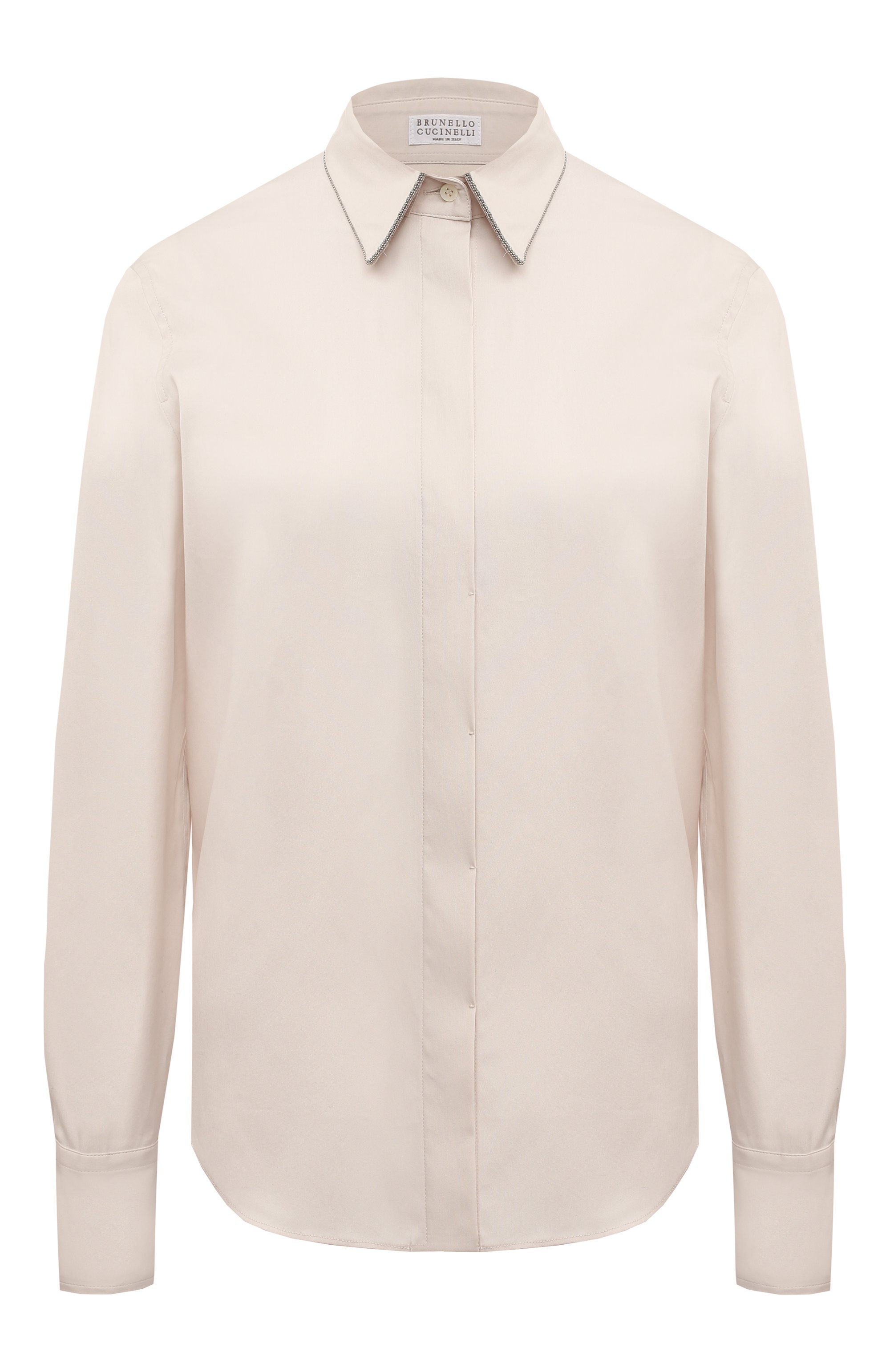 Хлопковая рубашка BRUNELLO CUCINELLI, арт. M0091B1367, фото 1