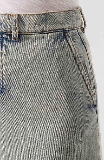 Джинсовая юбка BALENCIAGA синего цвета по цене 53750 руб., арт. 600202/TDW15, фото 5 Джинсовая юбка BALENCIAGA, арт. 600202/TDW15, фото 5