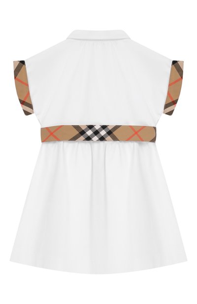 Хлопковое платье BURBERRY, арт. 8121228, фото 2