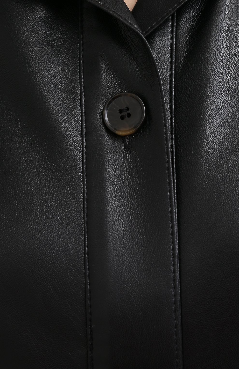 Платье NANUSHKA черного цвета по цене 78850 руб., арт. SAMI_BLACK_VEGAN LEATHER, фото 5 Платье NANUSHKA, арт. SAMI_BLACK_VEGAN LEATHER, фото 5
