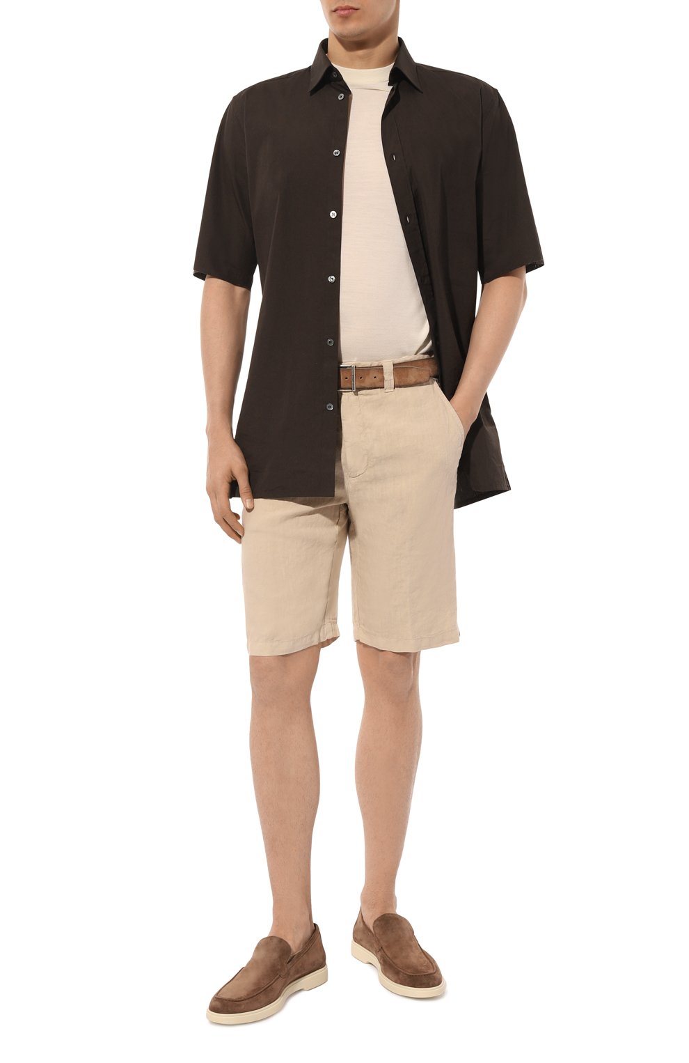 Льняные шорты 120% LINO, арт. 31ALIM2137/0000253/000, фото 2