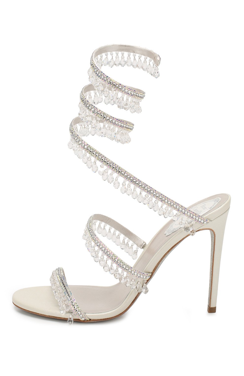 Текстиль ные босоножки cleo RENE CAOVILLA, арт. C10182-105-R001CYTS, фото 3