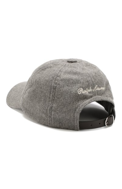 Шерстяная бейсболка с вышивкой RALPH LAUREN, арт. 790725530, фото 2