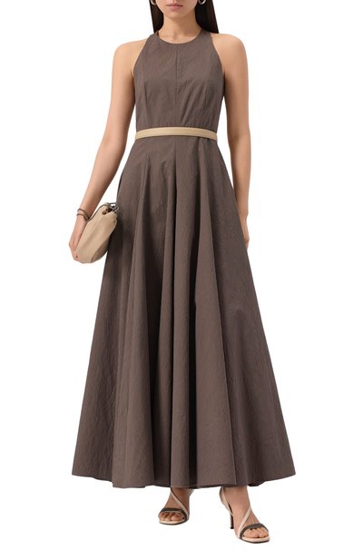 Хлопковое платье BRUNELLO CUCINELLI, арт. MQ994A5343, фото 2