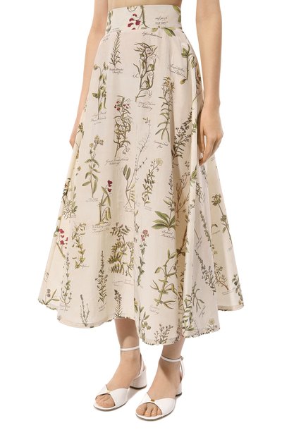 Юбка из хлопка и шелка COLOMBO, арт. GN00138/FA, фото 3