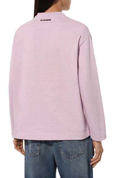 Хлопковый лонгслив JIL SANDER, арт. J03GC0120/J20218, фото 4