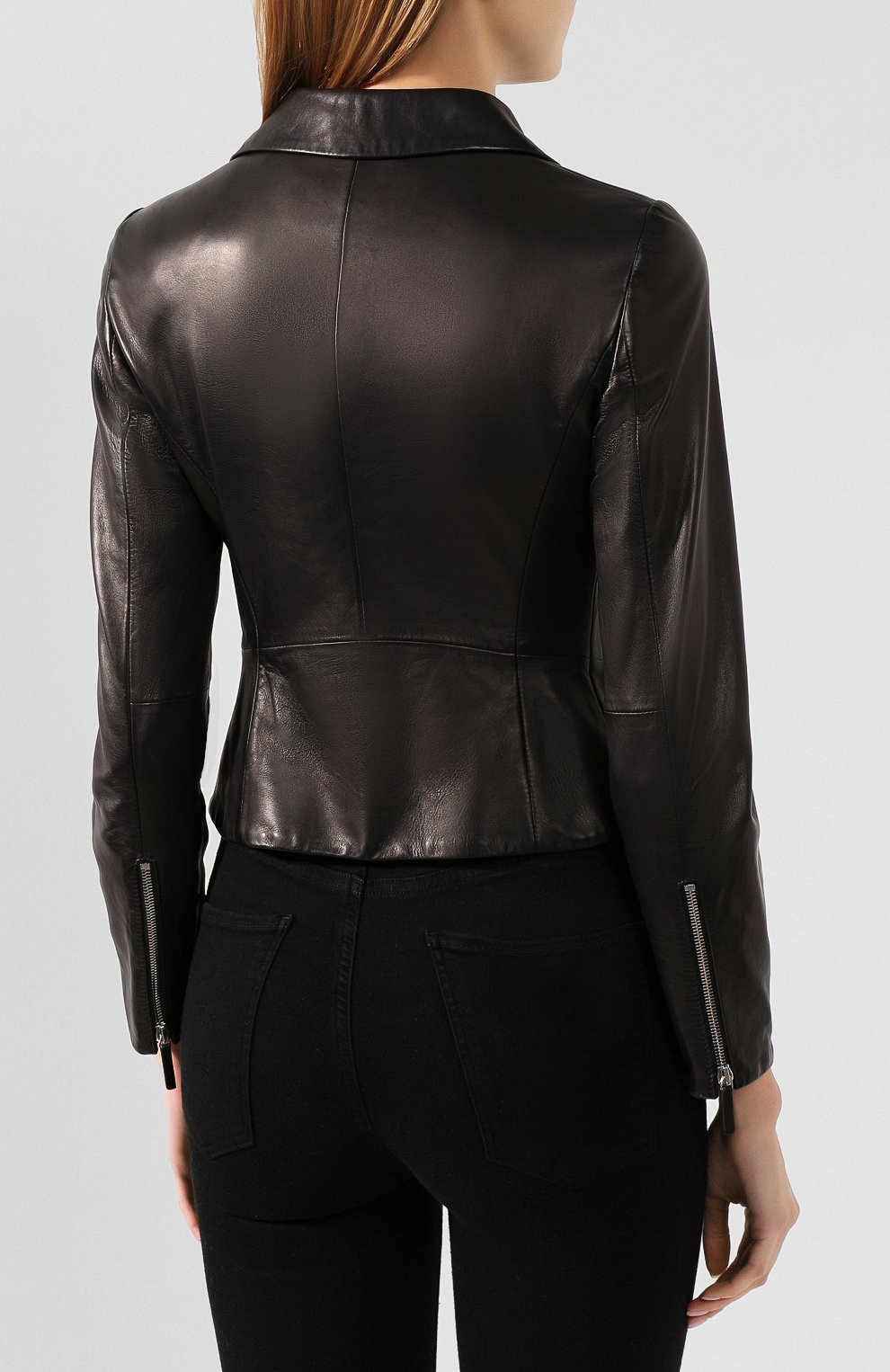 Кожаная куртка GIORGIO ARMANI, арт. 4AG09P/4AP11, фото 4
