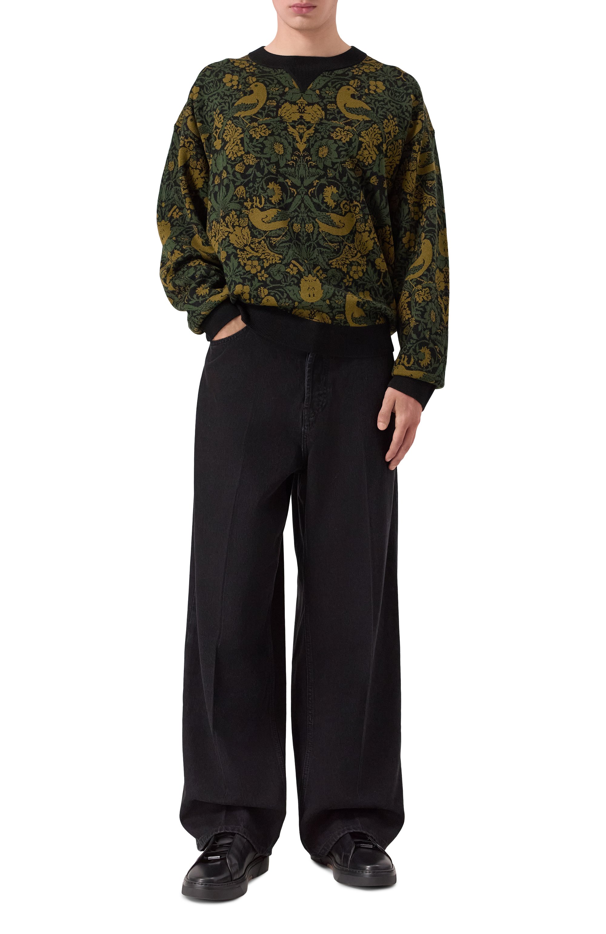 Кожаные кеды gary BOSS, арт. 50546855, фото 2