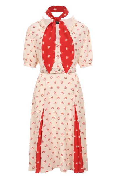 Женское шелковое платье AKHMADULLINA, арт. 1125.5D413/S009.1