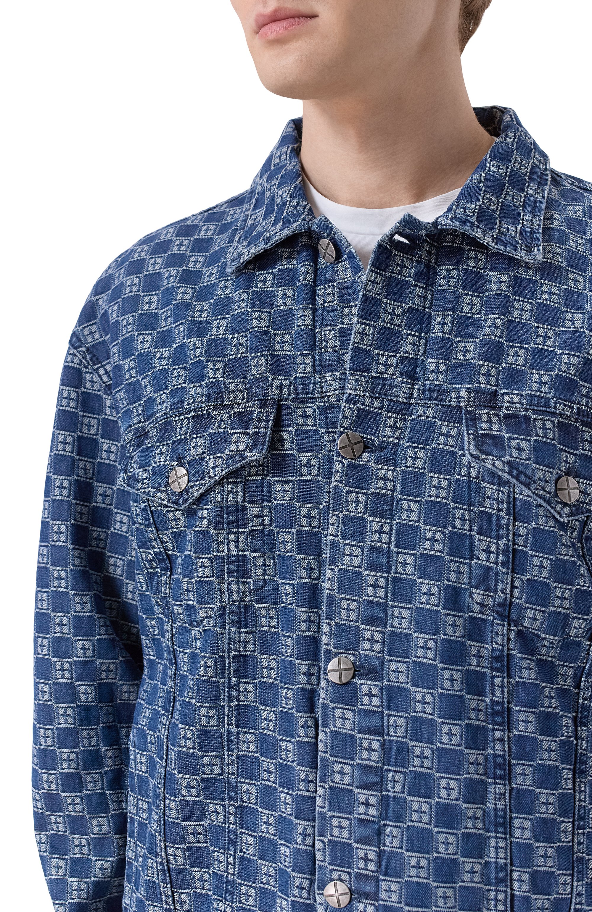 Джинсовая куртка KSUBI, арт. MFA25JK013, фото 5