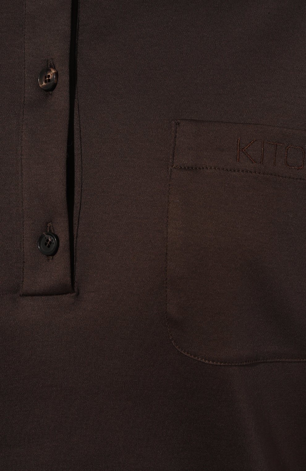 Хлопковое поло KITON, арт. D58440H080512121, фото 5