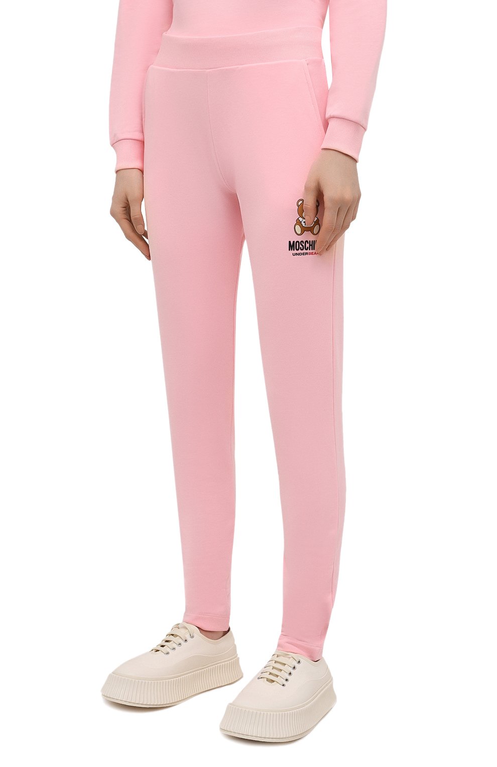 Хлопковые брюки MOSCHINO, арт. A4329/9020, фото 3