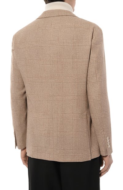 Пиджак из шерсти и шелка BRUNELLO CUCINELLI, арт. MY4367BWD, фото 4
