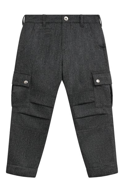 Утепленные брюки из шерсти BRUNELLO CUCINELLI, арт. BT38BH012A