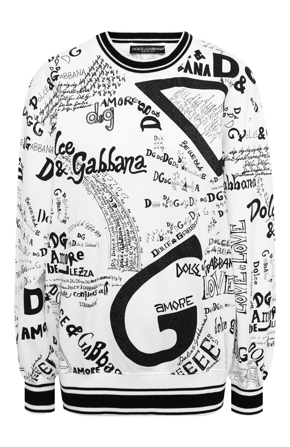 Хлопковый свитшот DOLCE & GABBANA, арт. F9I53T/FI79D, фото 1